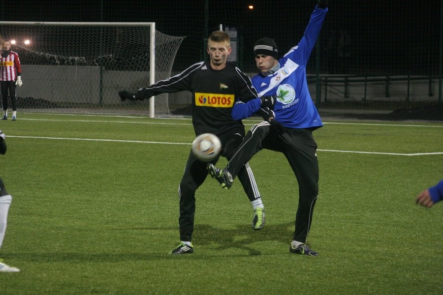 Olimpia Elbląg przegrała sparing z rezerwami Lechii Gdańsk 1:2