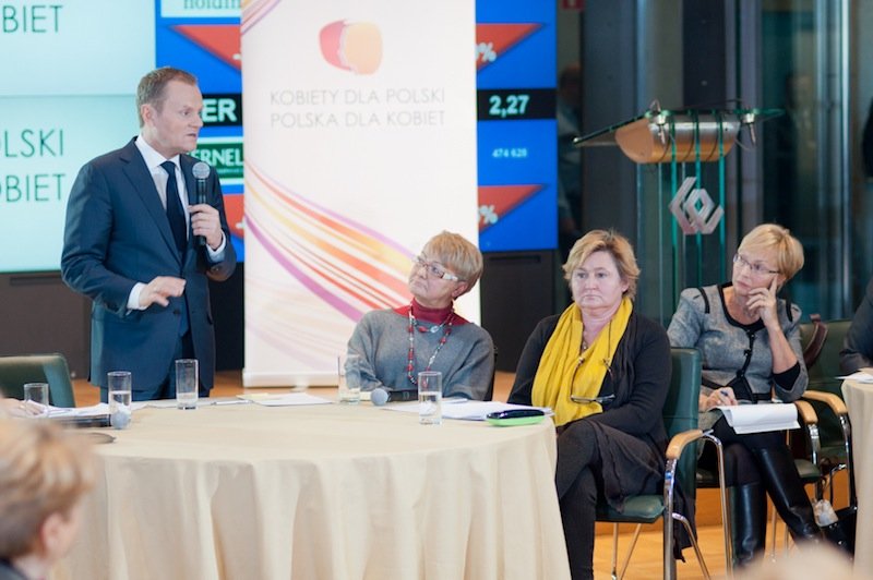 Elblążanki rozmawiały z premierem o reformie emerytalnej