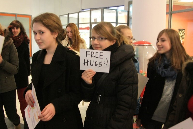 Międzynarodowy Dzień Przytulania. Tak było w Elblągu