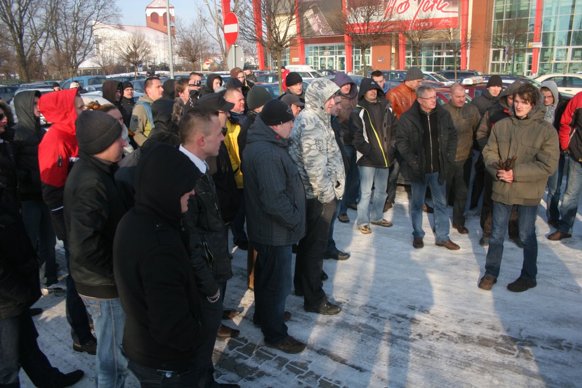 Elbląscy kierowcy zaprotestowali przeciwko cenom paliwa