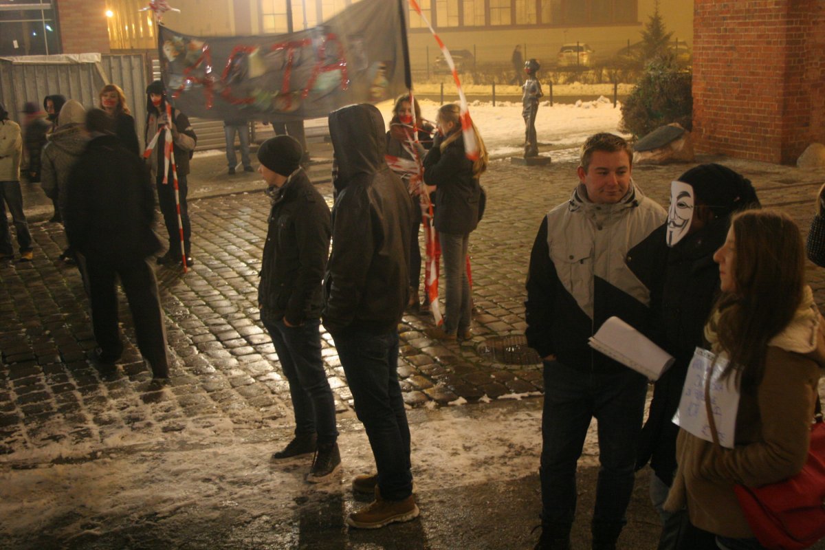 Będą zbierali w Elblągu podpisy za referendum w sprawie ACTA