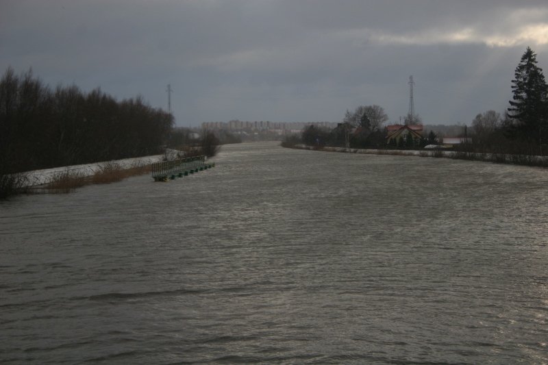 We Fromborku woda opadła. Pozostałe tereny jeszcze monitorują