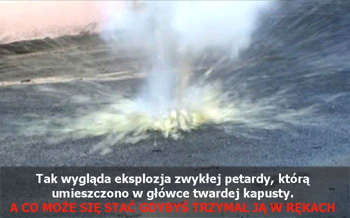 Przeczytaj zanim zaczniesz zabawę z petardami i fajerwerkami