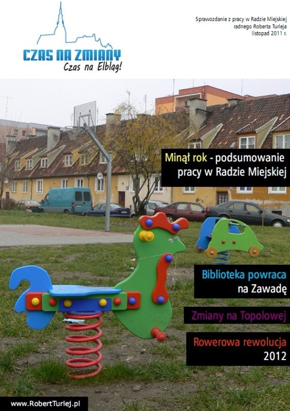 Napisali do nas: Radny Turlej podsumował rok swojej działalności