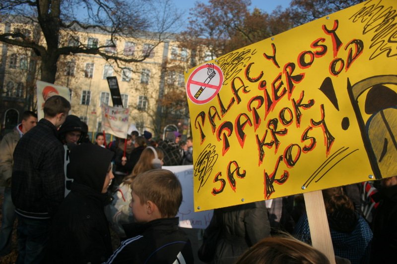 Gimnazjaliści z 