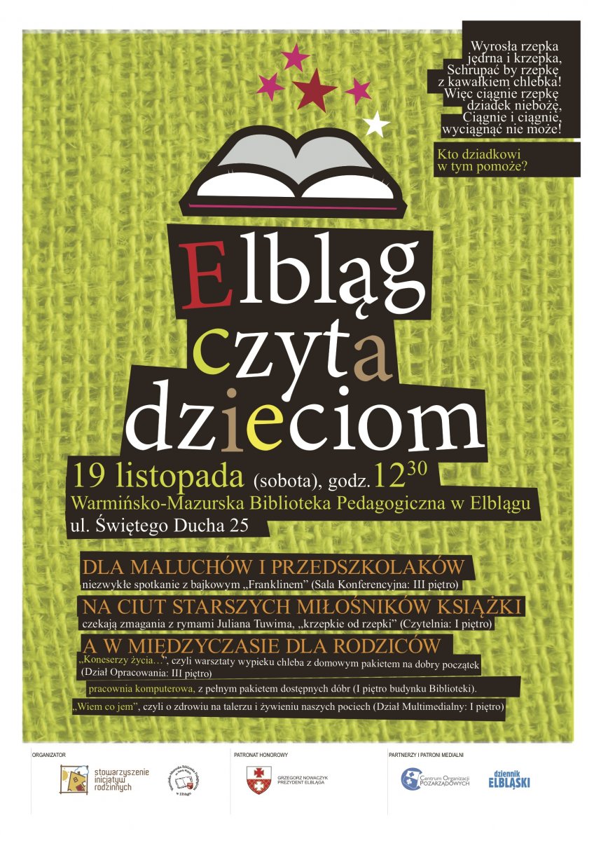 Elbląg Czyta Dzieciom