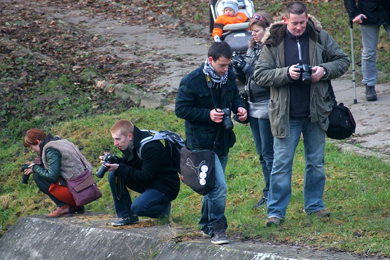 Elbląskie Spacery Fotograficzne. Dolinka pod ostrzałem aparatów