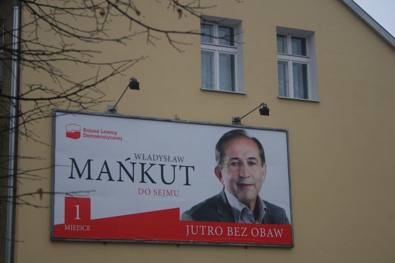 Miasto czyste od plakatów wyborczych