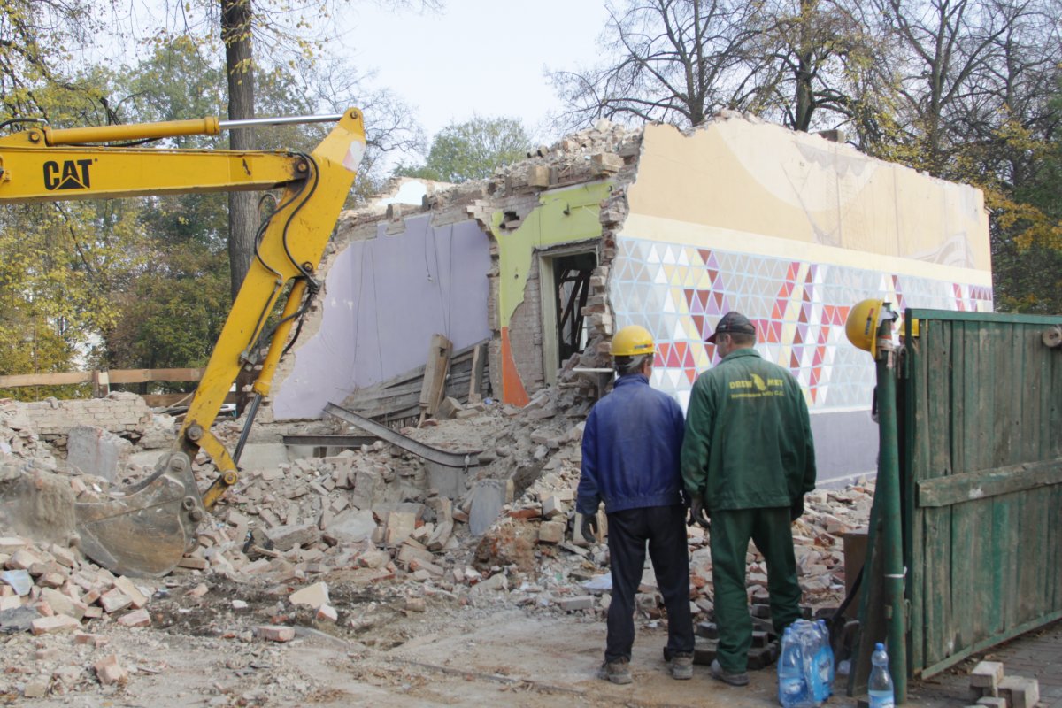 Co powstanie za fontannami przy ulicy 1 Maja