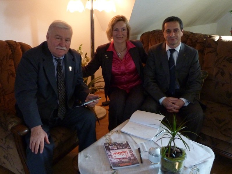 Lech Wałęsa zadowolony z inicjatywy Elbląga