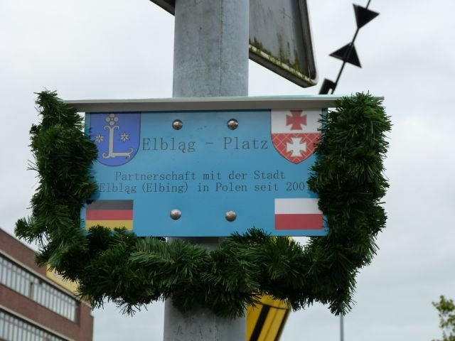 Elbląg ma swój plac w niemieckim Leer