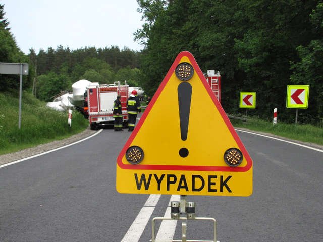 Wypadek na DK22. Jedna osoba zginęła