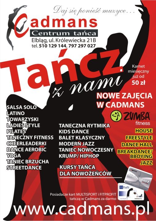 Tańcz od września z Cadmansem