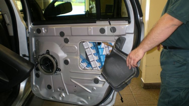 Kontrabanda w luksusowym volvo