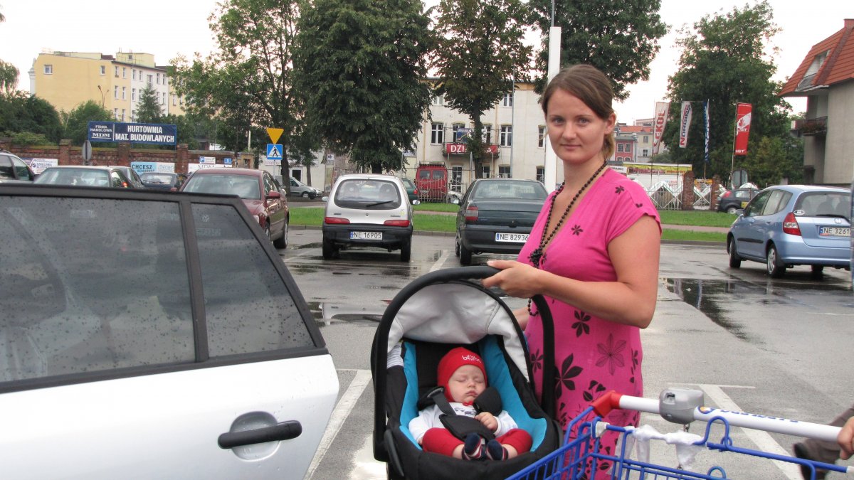 Miejsca parkingowe nie dla mam  