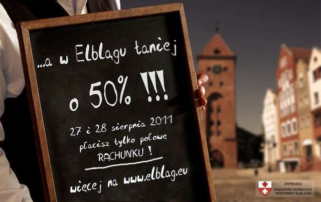 Elbląg w weekend za pół ceny. Jednak nie wszędzie