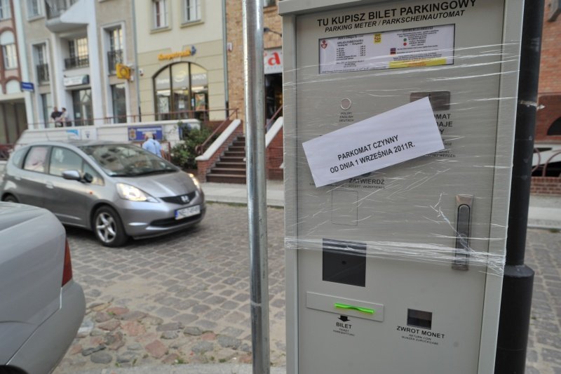 Parkometry na Starym Mieście wprowadzają w błąd turystów