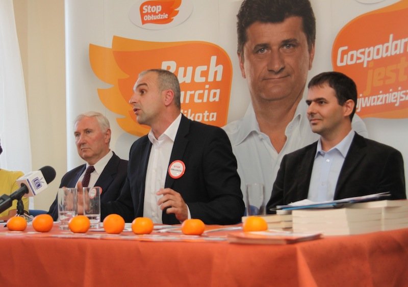 Ruch Palikota przedstawił swoich kandydatów do sejmu