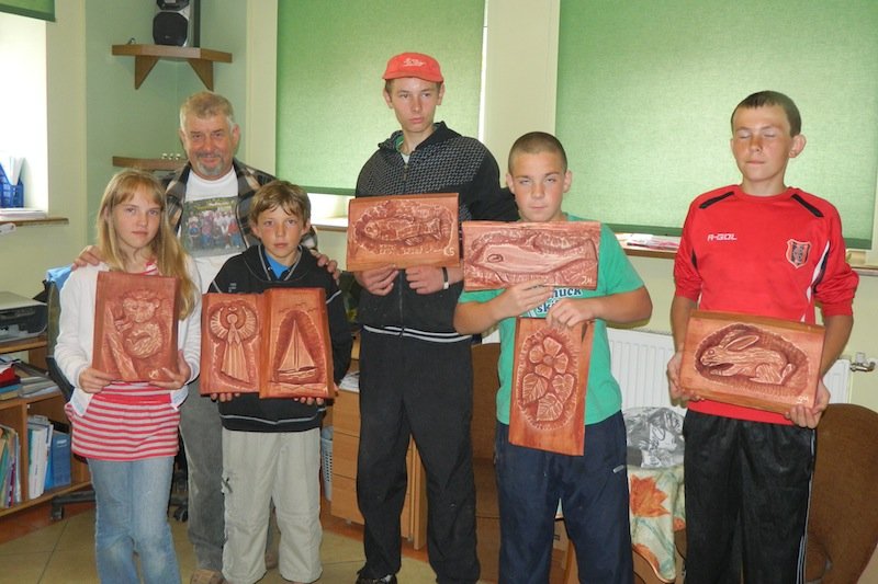 Rzeźbią aż wióry lecą