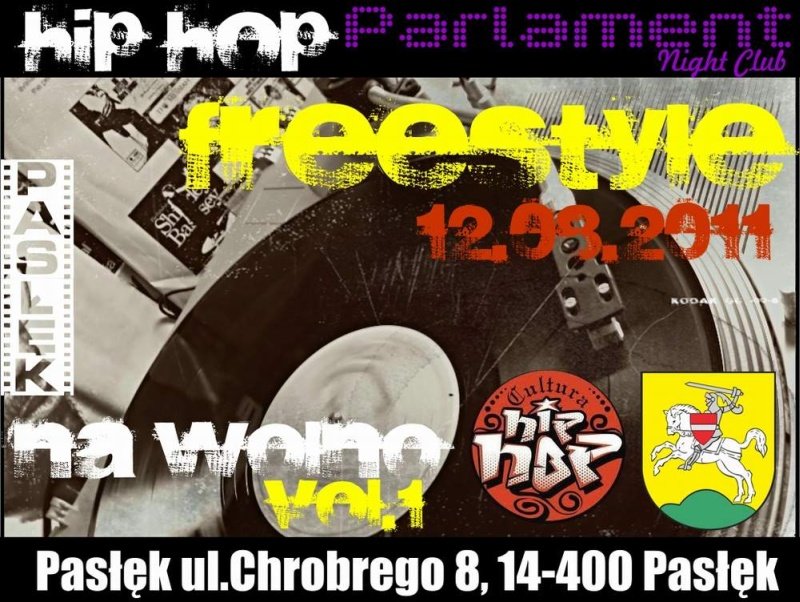 Bitwa freestylowa w Pasłęku. Weź udział, nie przegap