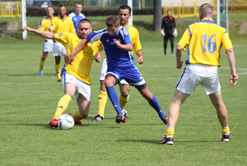 Ostatni sparing Olimpii 2004 przed ligą. I kolejny gol Kołosowa 