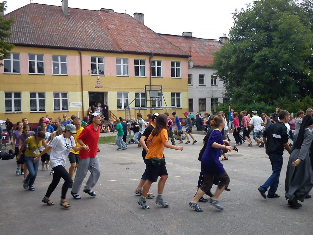 Jajecznica z 90 jaj, taniec belgijski, czyli elbląscy pielgrzymi w drodze. Dzień 2 