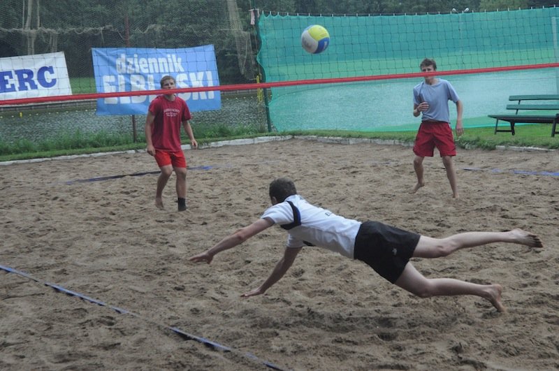 Deszcz nie przeszkodził siatkarzom plażowym. Zięba i Niemiec znowu najlepsi