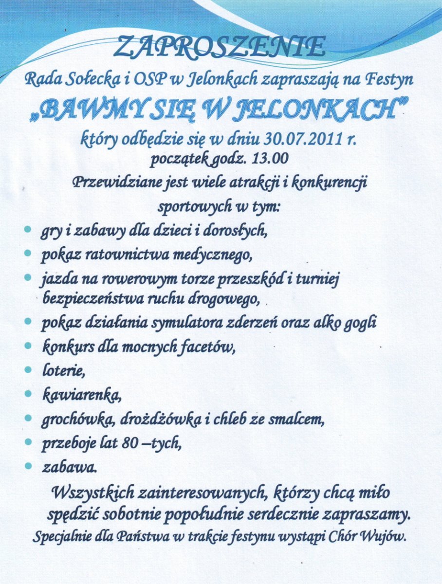 Bawmy się w Jelonkach