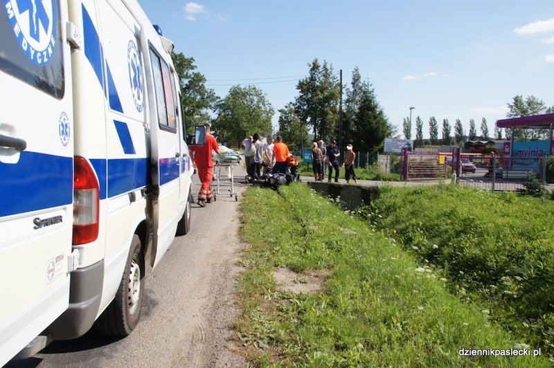 Kierowca autobusu potrącił 16-letniego motorowerzystę