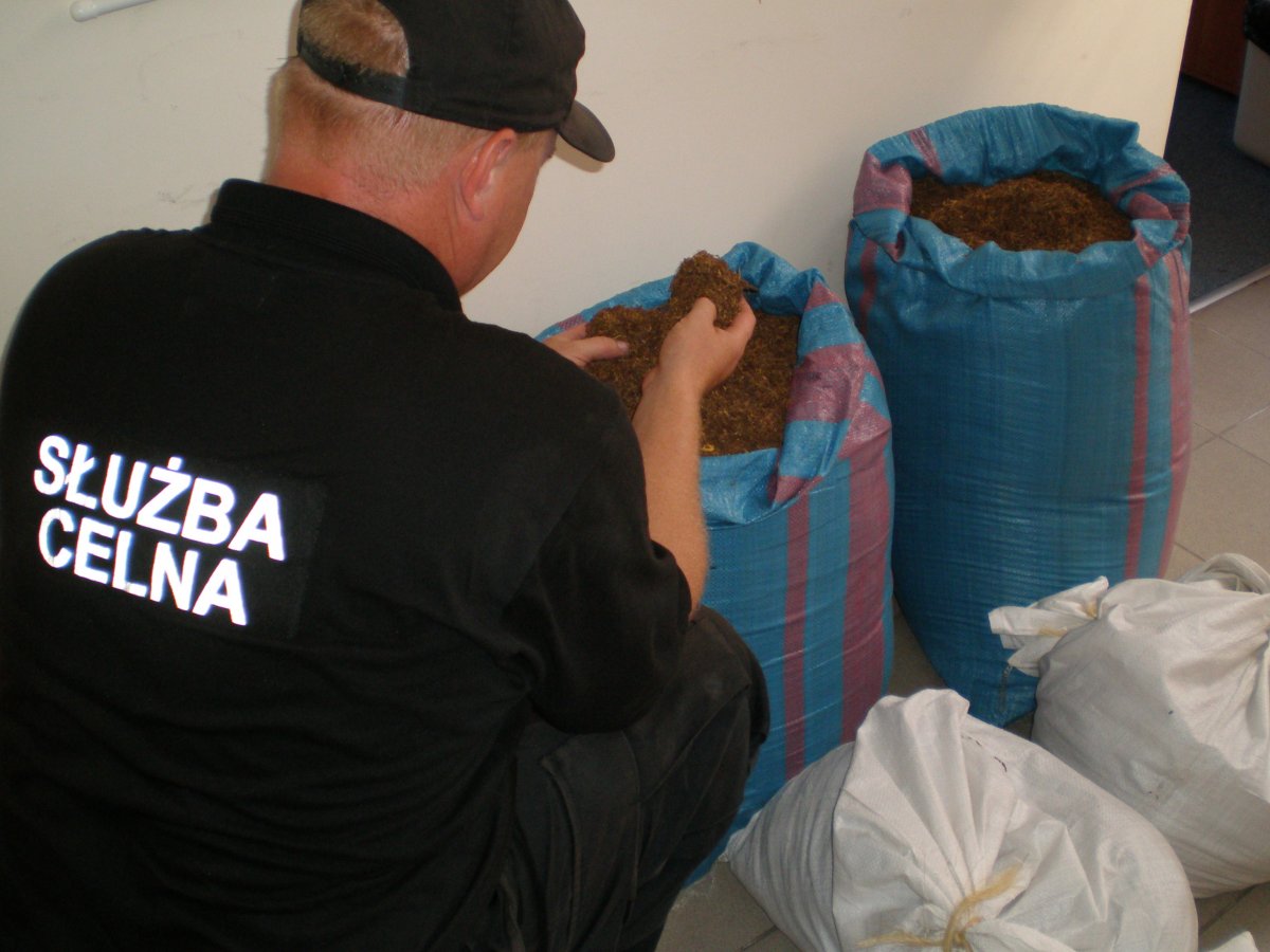 50 kilogramów tytoniu ukryli wśród pocztowych paczek