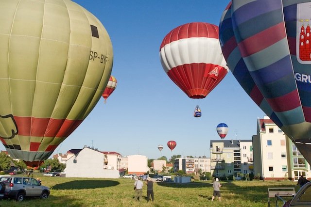 Zawody Balonowe w Pasłęku