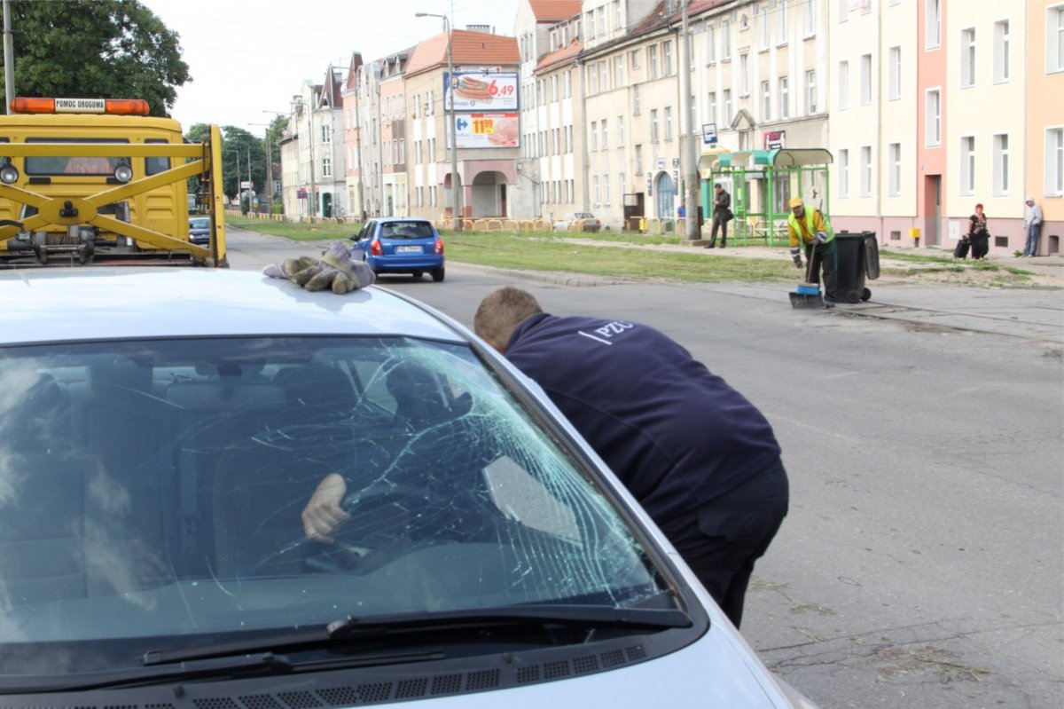 Tramwaj zderzył się z autem na Browarnej