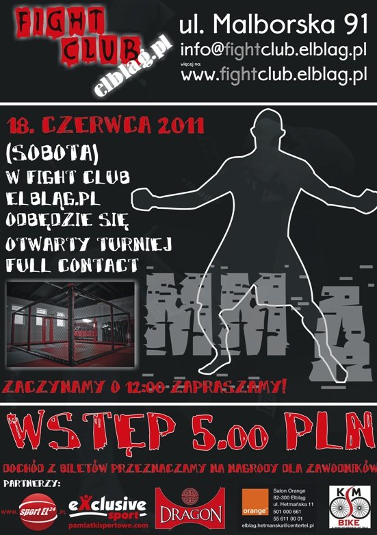 Otwarty Turniej MMA Full Contact