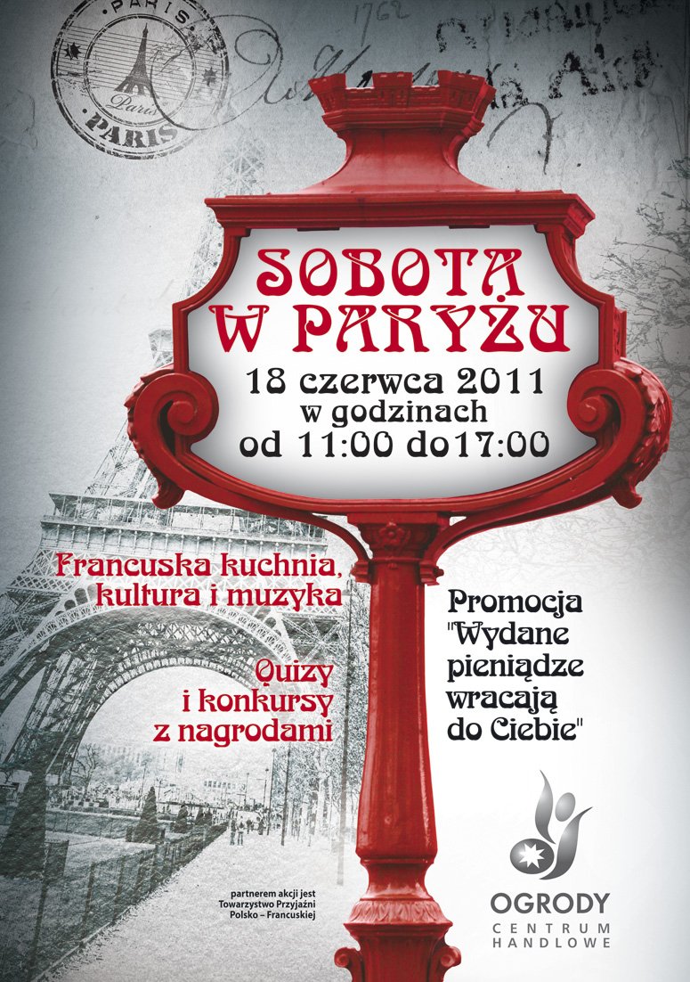 Poczuj klimat Paryża w Centrum Handlowym Ogrody