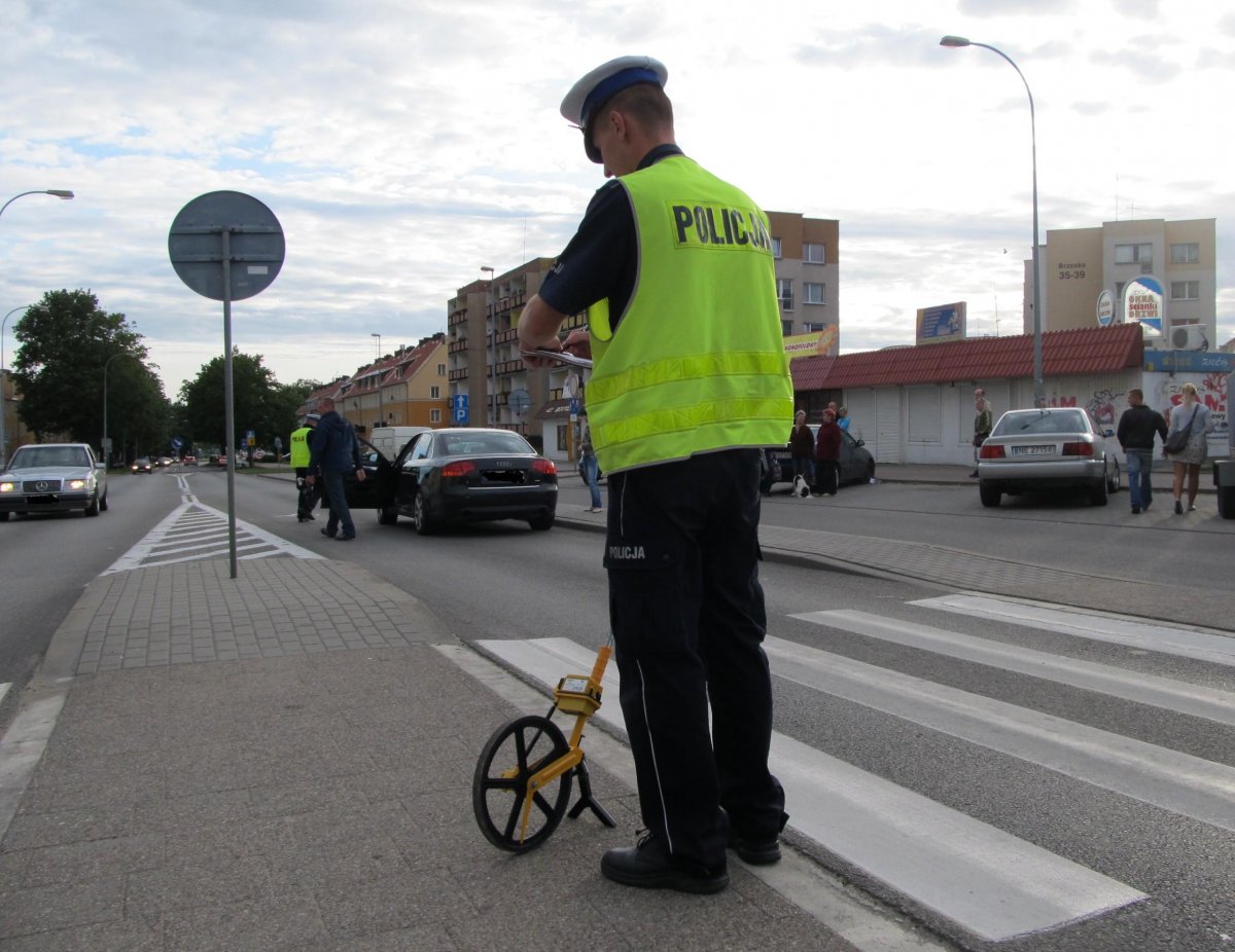 Wypadek na Brzeskiej. Śmiertelne potrącenie na pasach