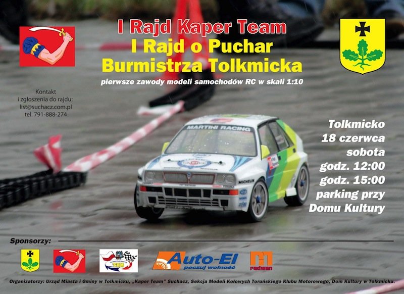 Wyścigi modeli RC w Tolkmicku 