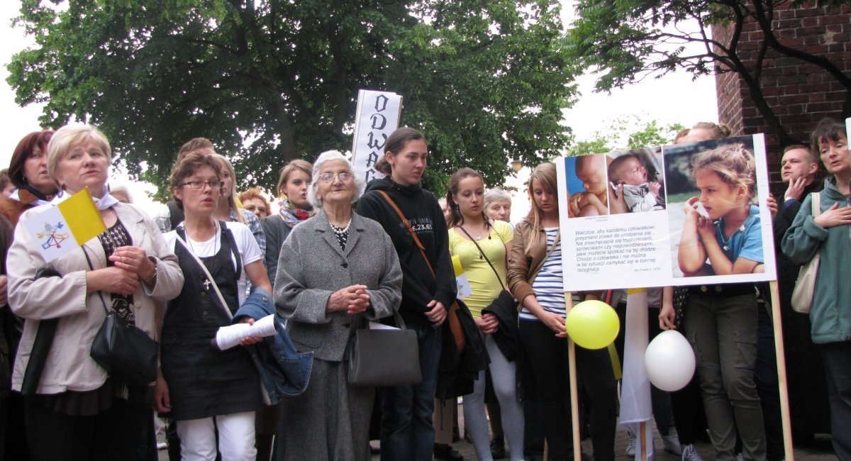 W obronie życia przeszli ulicami Elbląga