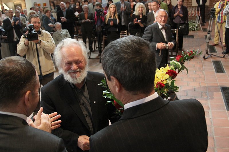Gerard Kwiatkowski odebrał tytuł honorowego obywatela Elbląga
