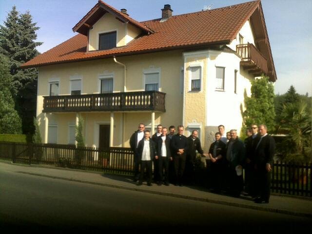 Odwiedzili dom rodzinny Benedykta XVI    