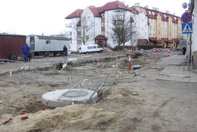 Wznowiono ruch na ulicy Traugutta