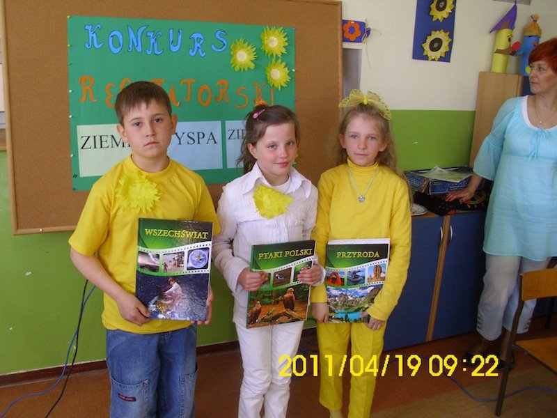 Napisali do nas: konkurs recytatorski w Zespole Szkół w Rychlikach