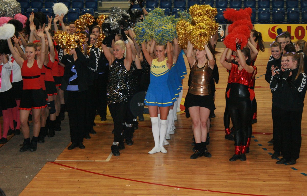 Cheerleaderki z Cadmansa czwarte w turnieju Baltic Cup Cheerleaders 2011