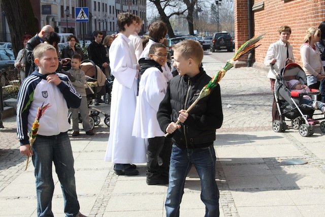 Dzisiaj Niedziela Palmowa. W kościołach święcimy palmy