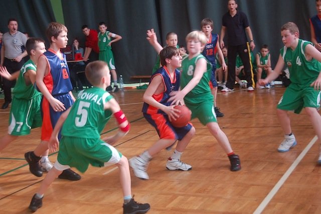Turniej minikoszykówki - XV Elbasket w Zespole Szkół nr 1