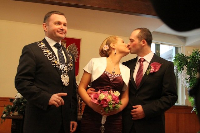 Ten ślub przejdzie do historii. Udzielił go prezydent Nowaczyk