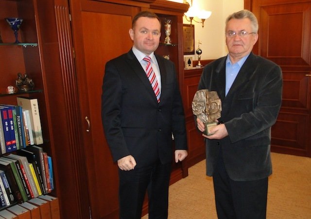 Prezydent Grzegorz Nowaczyk spotkał się ze swoim porzednikiem