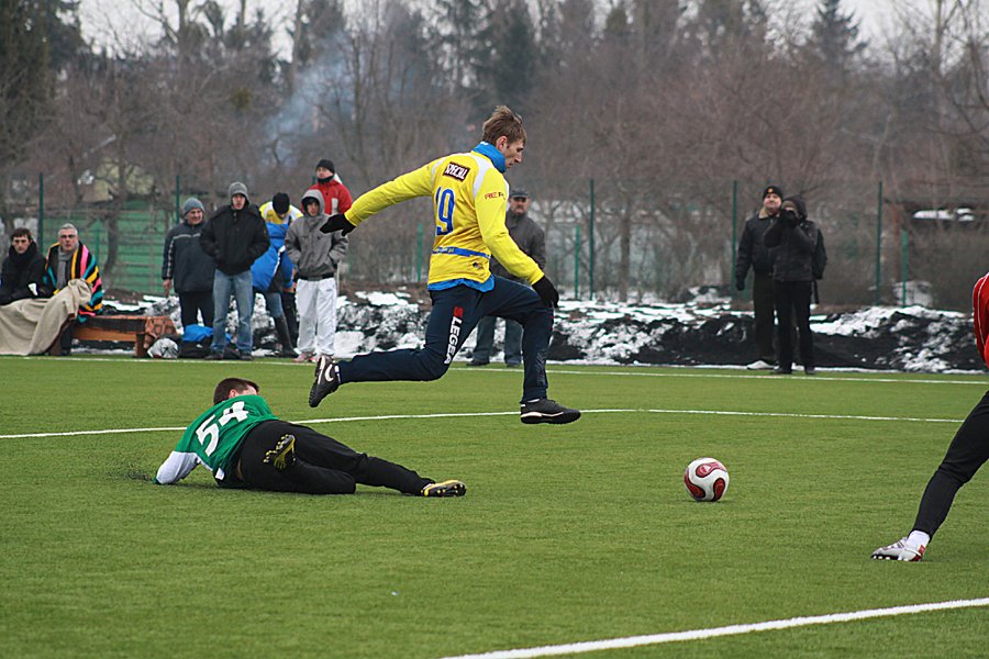 Olimpia pokonała Lechię II 5:0. Zamiast ligowego meczu był towarzyski