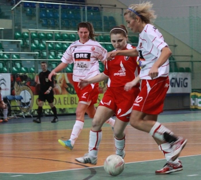 Futsal kobiet: Elwo Etna przegrało pierwszy półfinałowy mecz z Unią Opole 1:3