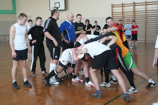 Zobacz, jak trenują rugbyści w Elblągu. Zdjęcia