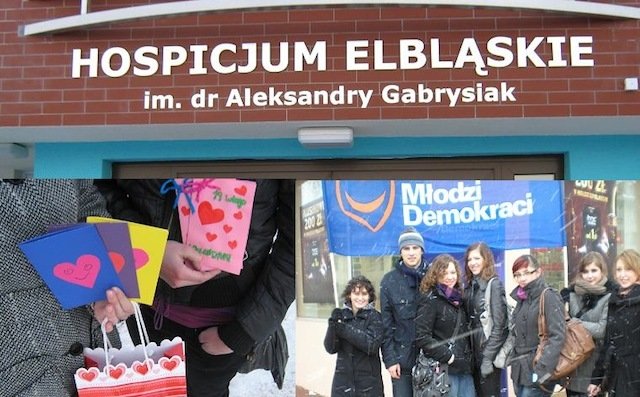 Napisali do nas: Walentynki dla elbląskiego hospicjum